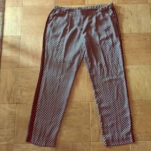 Black and white pants