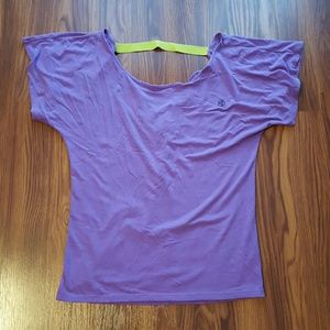 SOLD in bundle Purple Zumba "fancy" top
