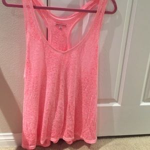 Hot pink American eagle tank!
