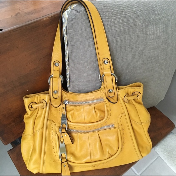 B Markowsky leather bag
