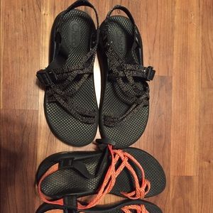 2 pair of Chacos... Great used condition.