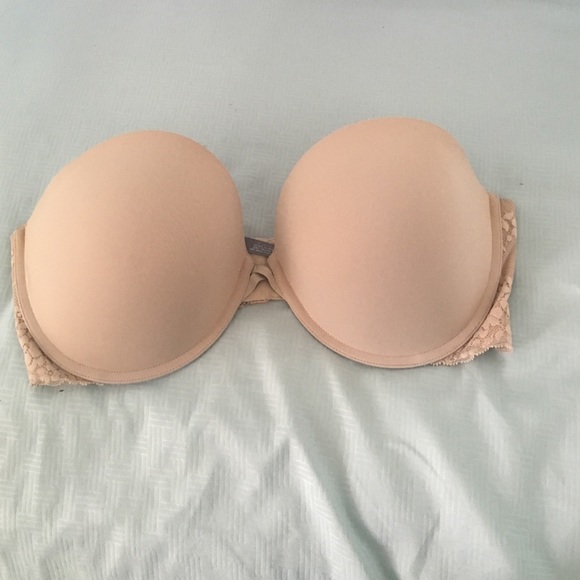 Aerie strapless bra tan 38d