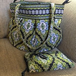 Purse with matching wallet