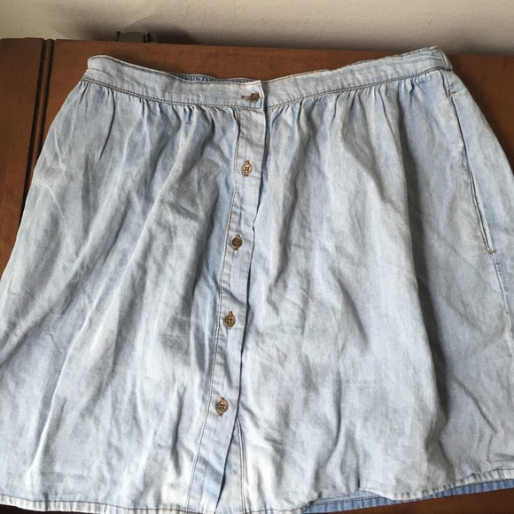 LA Hearts Dresses & Skirts - Jean button down skirt