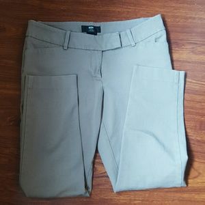 Mossimo khaki stretch ankle pants