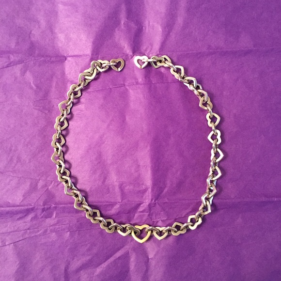 Tiffany hearts neckless & bracelet