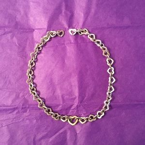 Tiffany hearts neckless & bracelet