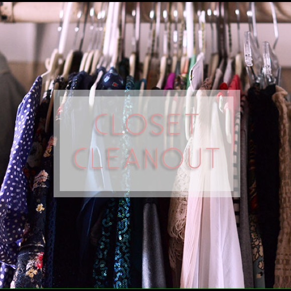 SPRING CLEANING OUT MY CLOSET