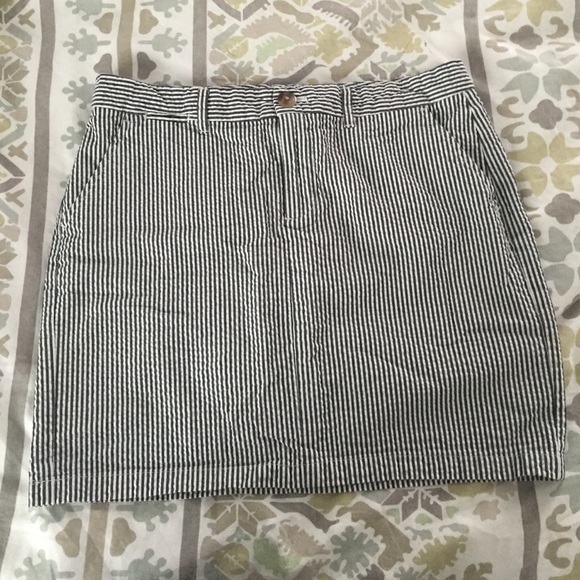 Gap Seersucker Skirt