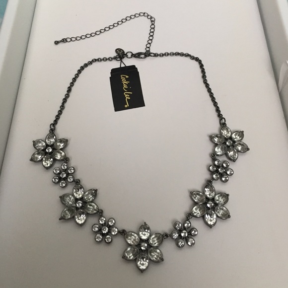 Crystal Flower Blossom Necklace