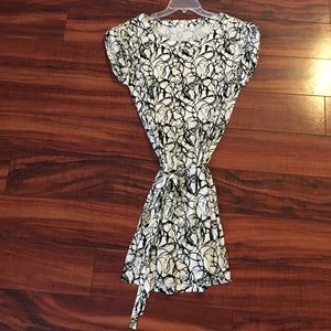 Calvin Klein xs black and white dress