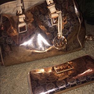 MK Purse & matching wallet