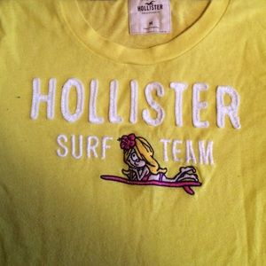 Hollister form fitting surf team shirt