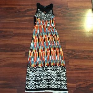 Angie long boho dress