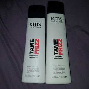 KMS tame frizz shampoo and conditioner