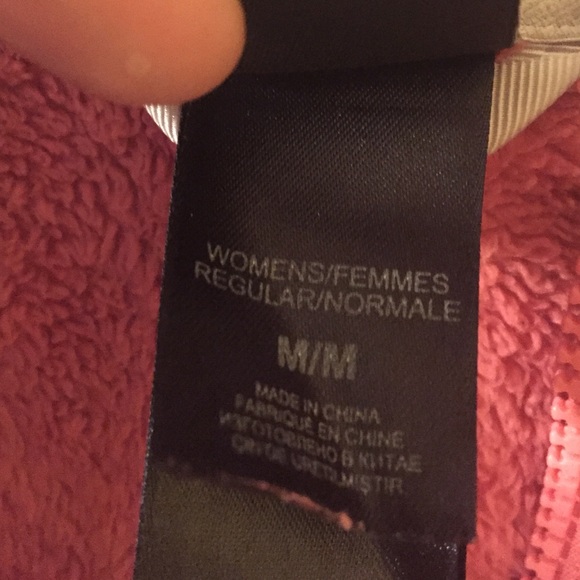 Salmon Fleece North Face (M) - Picture 3 of 3