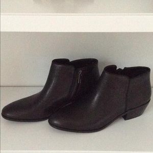 Sam Edelman Leather Petty Bootie