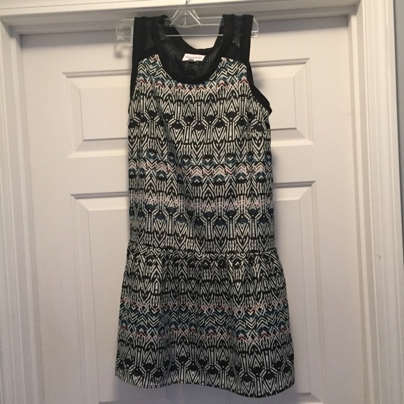 Tribal drop waist dress.