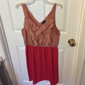 Two toned pink dress