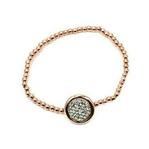 Rose Gold Disc Bracelet