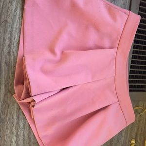 Warm Coral pink skort