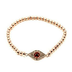 Rose Gold Eye Bracelet