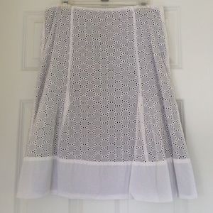 Cotton Lace Circle Skirt