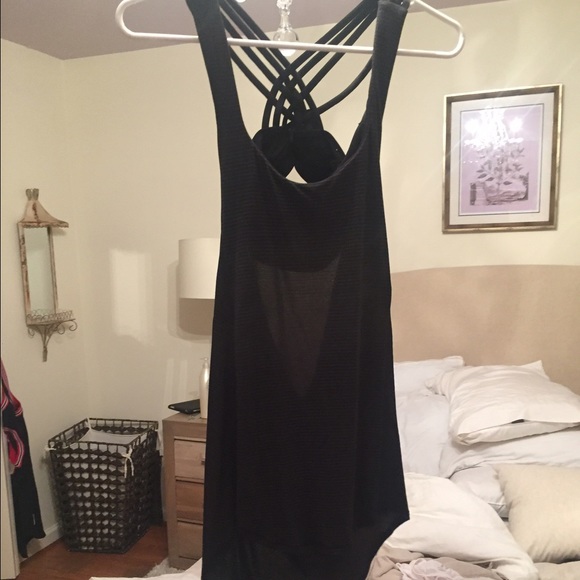 Black cross back lulu lemon too