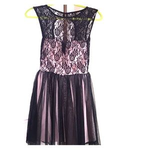 Black cocktail dress