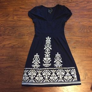 I.N.C Beautifully stitched blue dress