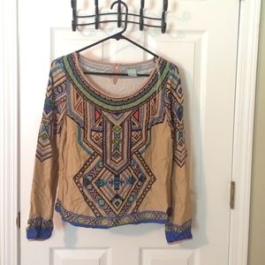 Aztec long sleeve shirt