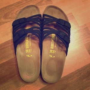 Birkenstock Granada Birkibuc (NEVER WORN)
