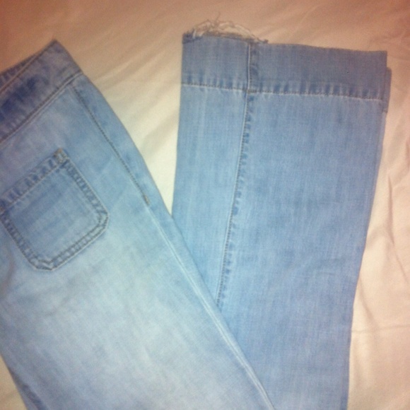 Flare high waisted jeans