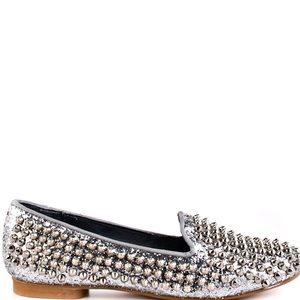 Steve Madden spiked loafers