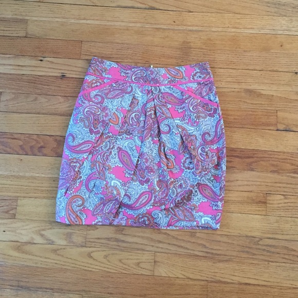 H&M paisley skirt