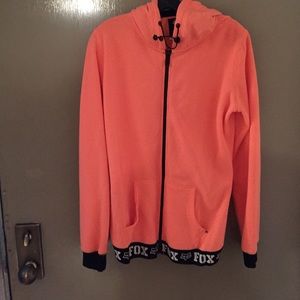 Fun orange zip up!!!
