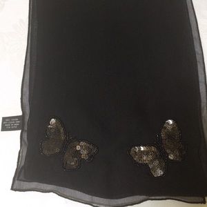 Vintage Berkshire butterflies scarf