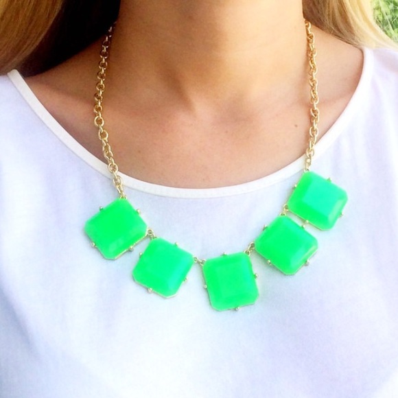 Neon Green Necklace