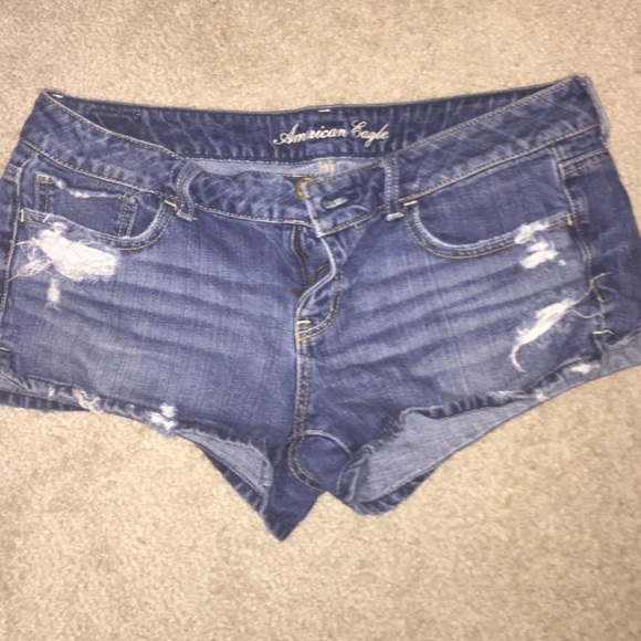American eagle jean shorts
