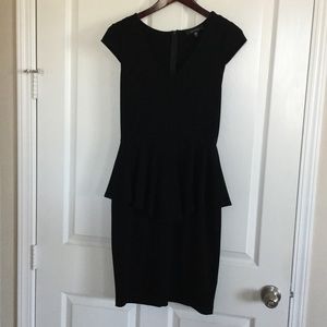 Karen Kane black peplum dress
