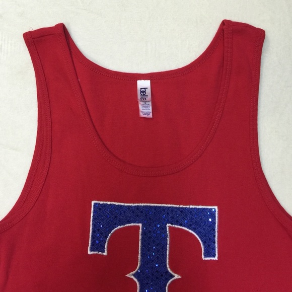 ⚾️❤ 🆕Texas Rangers Tank Top - Picture 3 of 4