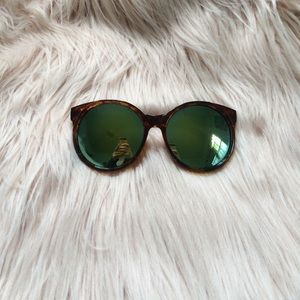 Mirrored Cat Eye Sunglasses