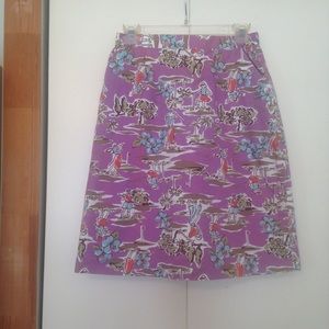 Unique Pattern Pencil Skirt