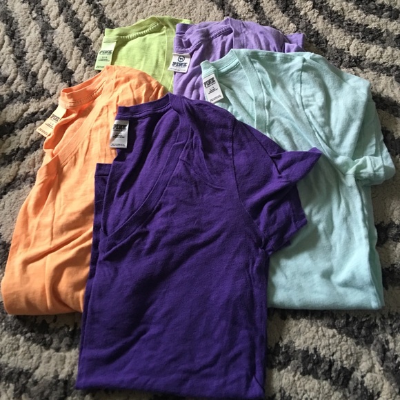 PINK Victoria's Secret Tops - Pink T-shirts bundle
