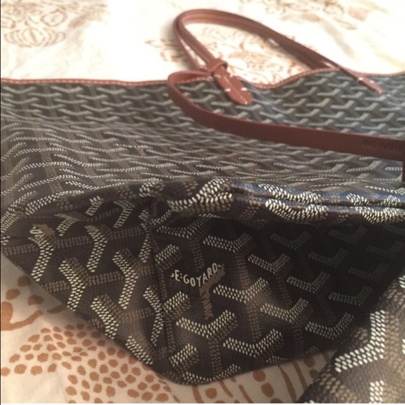 Large Goyard inspired tote