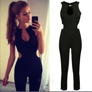 Black jumpsuit