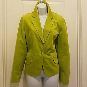 Lime green blazer