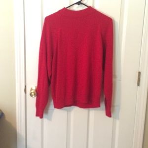 Super soft red sweater
