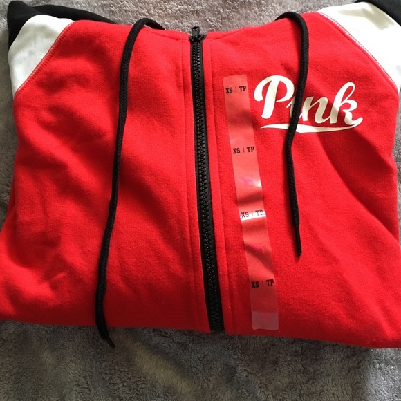 red zip up hoodie 📣 ON HOLD FOR marievilla1923