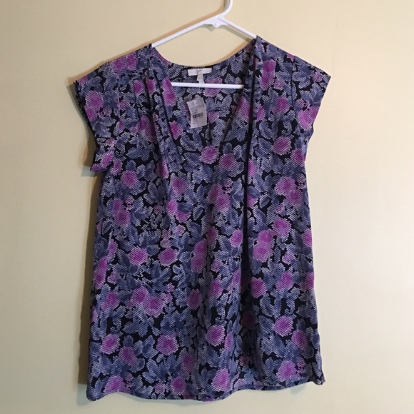 Joie floral dress top. New with tags 100% silk
